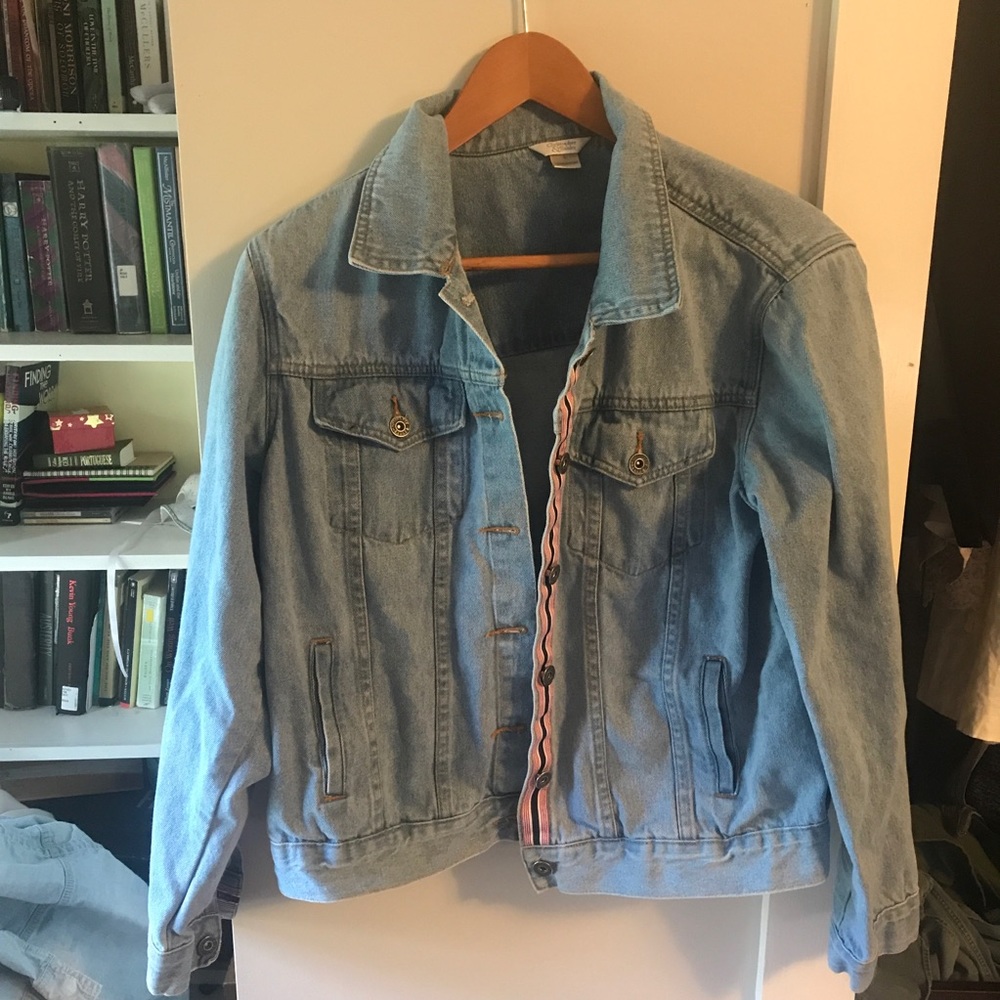 christopher & banks denim jacket